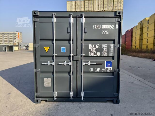 Jūras konteiners 20 Fuß Seecontainer /One Way / Anthrazit / self storage / Lagercontainer / 6m