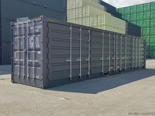 Nakliye konteyneri 40 Fuß HC Side Door Container OPENSIDE Seecontainer KONTENER one Way