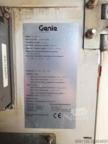 Pont élévateur à ciseaux Genie GS-2669 DC
