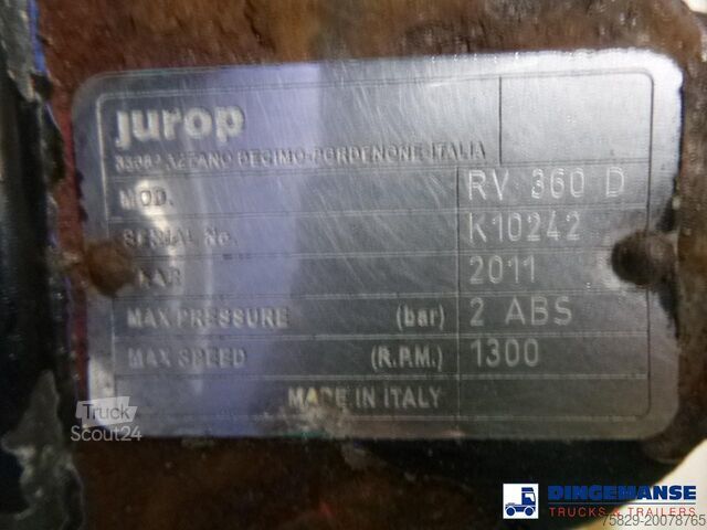 Tank Vallely Vacuum tank alu 30 m3 / 1 comp + Engine