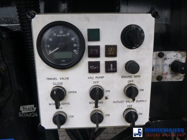 Tank Vallely Vacuum tank alu 30 m3 / 1 comp + Engine