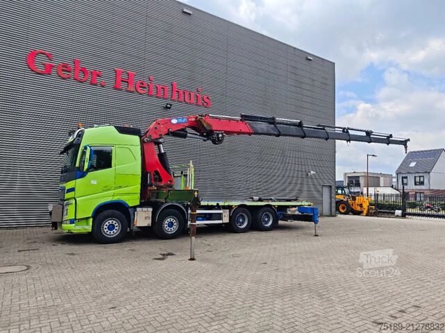 Kranwagen Volvo FH 540 8x4 HMF 8520 K7 7 x Hydr. 4 x Mech!