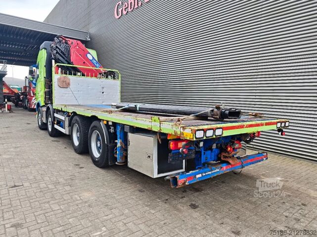 Kranwagen Volvo FH 540 8x4 HMF 8520 K7 7 x Hydr. 4 x Mech!