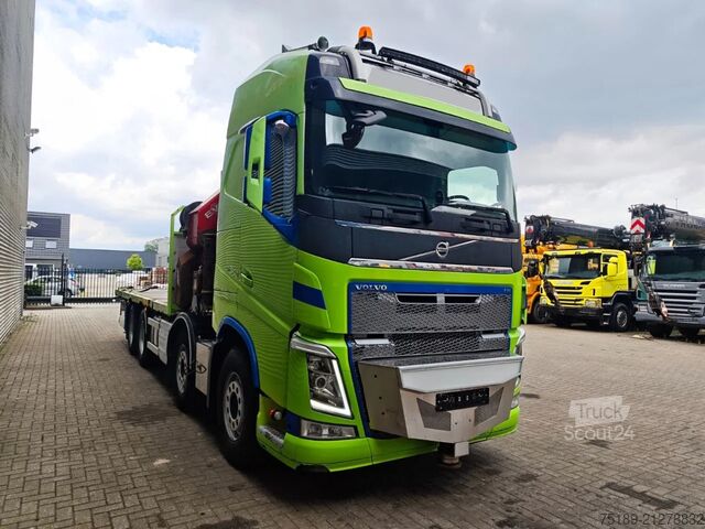 Kranwagen Volvo FH 540 8x4 HMF 8520 K7 7 x Hydr. 4 x Mech!