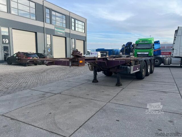 Transporte de contenedores Pacton / TXC343 / 2X Extendable / 45FT / 2x Lift Axle