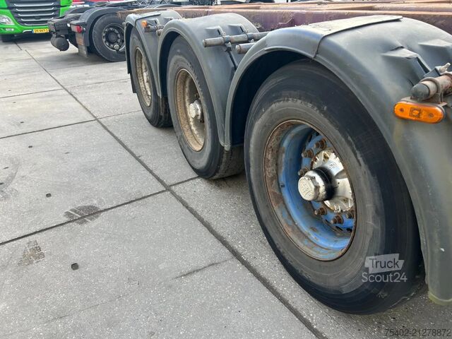 Transporte de contenedores Pacton / TXC343 / 2X Extendable / 45FT / 2x Lift Axle