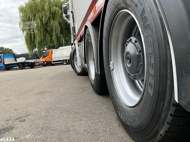 Crane truck Mercedes-Benz Arocs 3251 8x4 Euro 6 Retarder HMF 85 Tonmeter ...