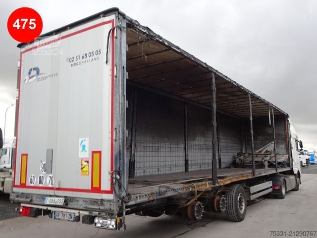 Semi-remorque bâchée SCHMITZ CARGOBULL TAUTLINER