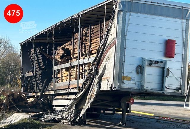 Semi-remorque bâchée SCHMITZ CARGOBULL TAUTLINER