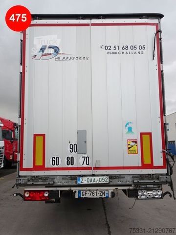 Semi-remorque bâchée SCHMITZ CARGOBULL TAUTLINER