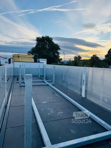 Auflieger  Wiese Baustoffauflieger mit Fassi Kran F240