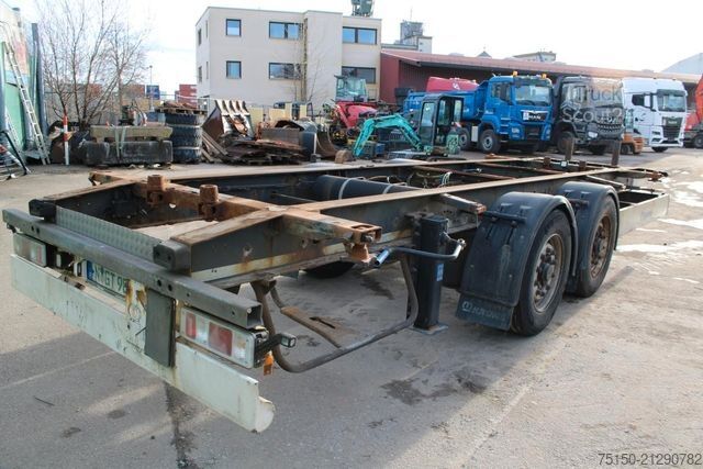 Remolque con chasis intercambiable KRONE ZZ - Nr.: 485