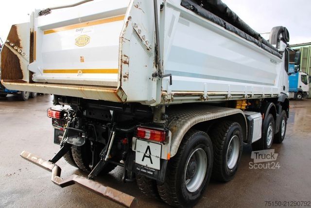 Trójstronna wywrotka MERCEDES-BENZ 3545 8x4 BB RETARDER BORDMATIK AHK Nr.: 078