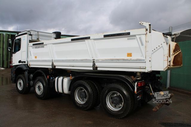 Trójstronna wywrotka MERCEDES-BENZ 3545 8x4 BB RETARDER BORDMATIK AHK Nr.: 078