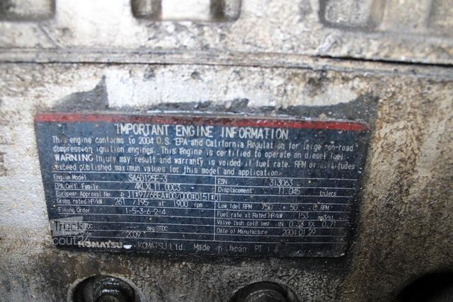 Apisonadora KOMATSU D 85PX - MOTORSCHADEN - Nr.: 035