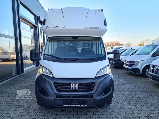 Gardinsidet varebil Fiat Ducato 35 Pritsche Plane 180 Schlafkab. Klima