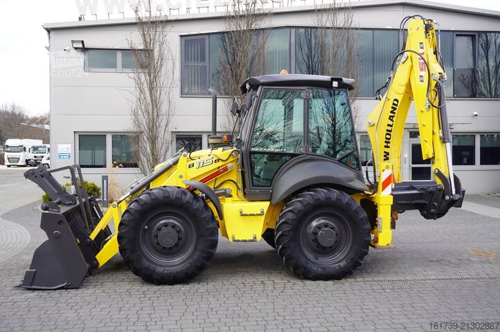 Buldoexcavator New Holland B115B backhoe loader / 4600 MTH ! / 2020