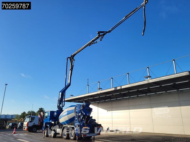 Jekleno vzmetenje Mercedes Arocs 3251 8X4 PUMI Putzmeister TMM 24 + Liebhe...