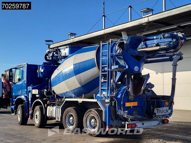 Jekleno vzmetenje Mercedes Arocs 3251 8X4 PUMI Putzmeister TMM 24 + Liebhe...