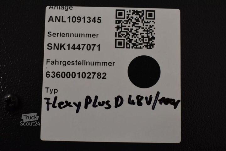 Truckbatteri INDUSTRIE AUTOMATION Flexy Plus D 48V/100A