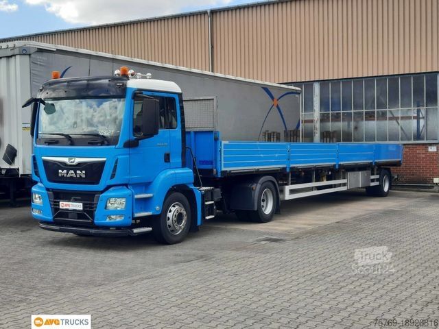 LKW mit Pritsche (offen) MAN 18.360 TGS Pritschensattelzug 12,8 m gelenkt