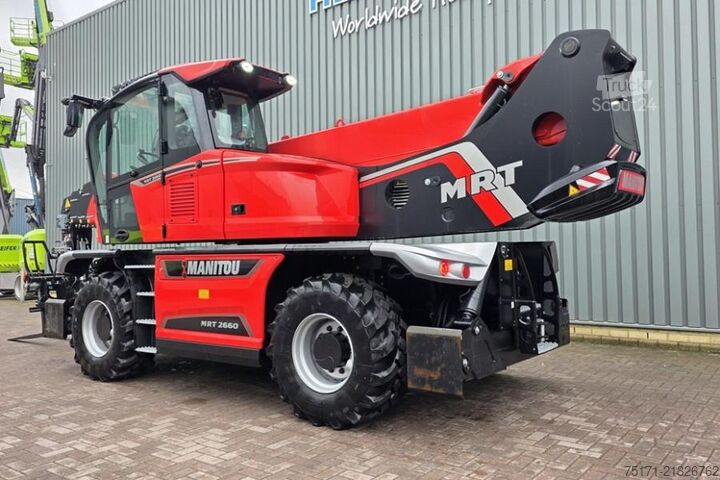 Teleskopinis krautuvas Manitou MRT2660 360 160Y ST5 S1 Valid inspection, *Guarant