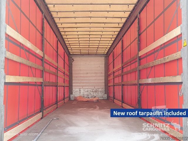 Avoin puoliperävaunu pressulla Schmitz Cargobull Curtainsider Mega