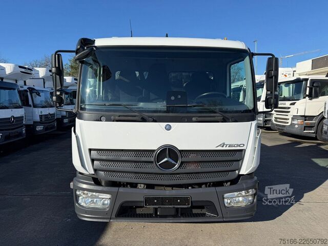 Trojstranný sklápač dodávka MERCEDES-BENZ ATEGO 816 Kipper 3-Seiten*KRAN HIAB X 078*2xAHK