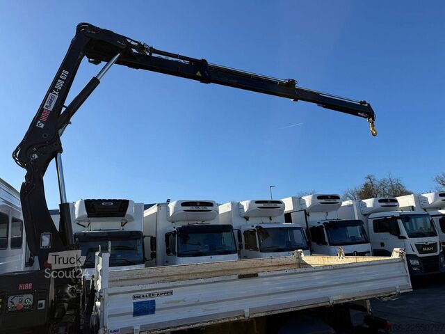 Vyklápacia dodávka MERCEDES-BENZ ATEGO 816 Kipper 3-Seiten*KRAN HIAB X 078*2xAHK