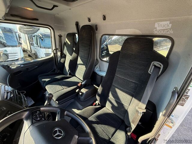 Vyklápacia dodávka MERCEDES-BENZ ATEGO 816 Kipper 3-Seiten*KRAN HIAB X 078*2xAHK