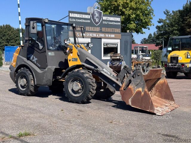Φορτωτής με ελαστικά MECALAC Ahlmann AX 700, PG, 4-in 1 , 1800BH,ZW75 Hitachi