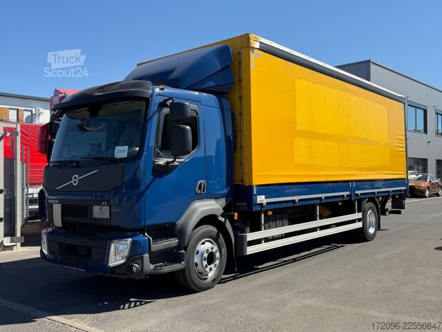 Valníkový nákladní automobil s plachtou VOLVO FL 16.280 Curtainslider, Edscha, Lbw, Ahk