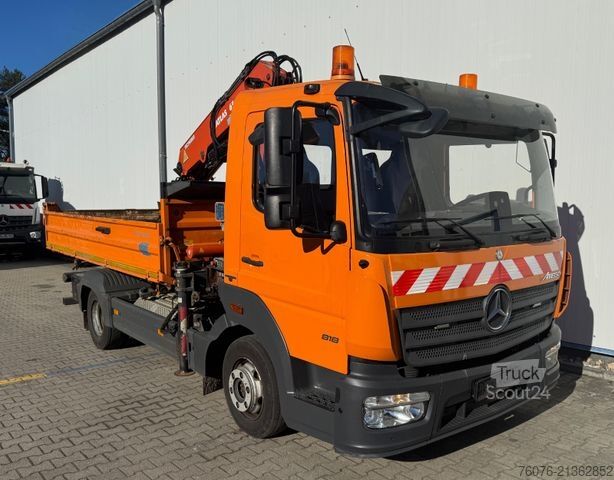 Cits MERCEDES-BENZ Atego 818 K Atlas Kran Funk 2 x AHK Standheizung