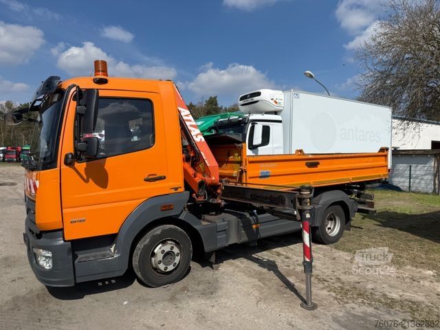 другое MERCEDES-BENZ Atego 818 K Atlas Kran Funk 2 x AHK Standheizung