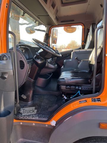 Kravas mikroautobuss ar pašizgāzēju MERCEDES-BENZ Atego 818 K Kran Atlas Funk Standheizung 2xAHK