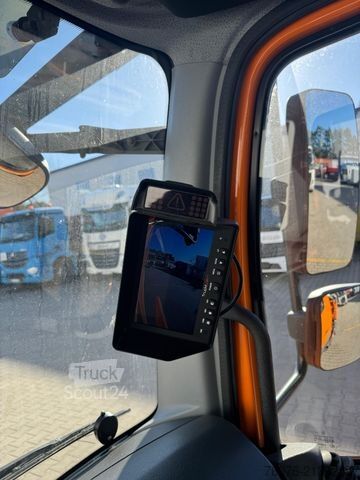 Kravas mikroautobuss ar pašizgāzēju MERCEDES-BENZ Atego 818 K Kran Atlas Funk Standheizung 2xAHK