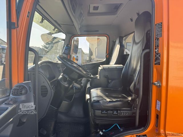 Kravas mikroautobuss ar pašizgāzēju MERCEDES-BENZ Atego 818 K Kran Atlas Funk Standheizung 2xAHK