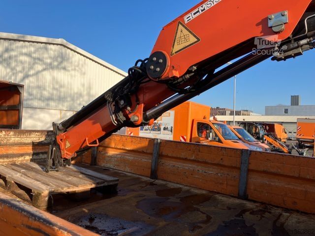 Trīspusēja pašizgāzēja furgons MERCEDES-BENZ Atego 818 K Kran Atlas Funk Standheizung 2xAHK