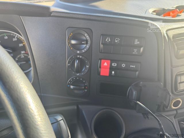 Trīspusēja pašizgāzēja furgons MERCEDES-BENZ Atego 818 K Kran Atlas Funk Standheizung 2xAHK