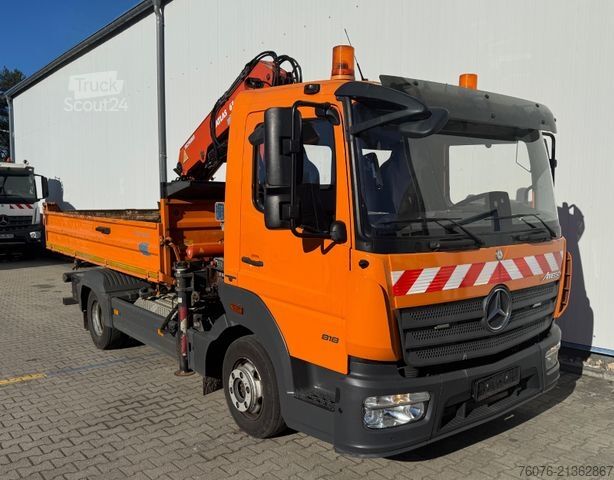 Cits MERCEDES-BENZ Atego 818 K Atlas Kran Funk 2 x AHK Standheizung