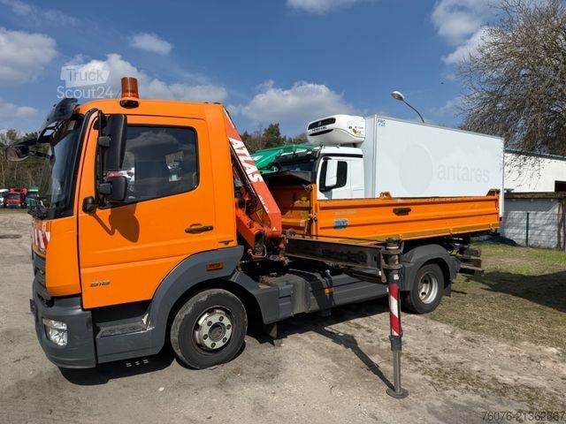 другое MERCEDES-BENZ Atego 818 K Atlas Kran Funk 2 x AHK Standheizung