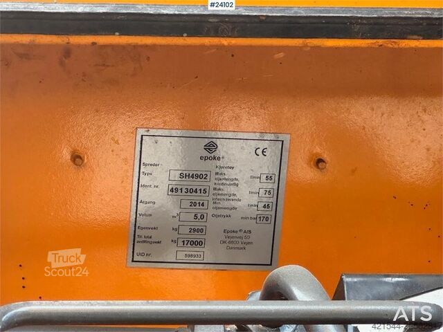 Epoke SH4902 suolanlevitin Epoke SH4902 Salt Spreader