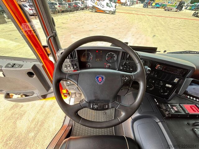 Popelářské auto Scania P 280 6x2*4 HIAB 211E-3 / boom 9,7 m / 1920 kg ...