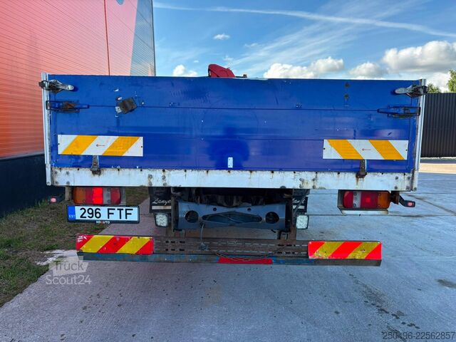 Avoin runko Mercedes-Benz Atego 1524 4x2  FASSI F110A24 / PLATFORM L=6884 mm