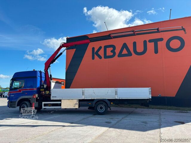 Avoin runko Mercedes-Benz Atego 1524 4x2  FASSI F110A24 / PLATFORM L=6884 mm