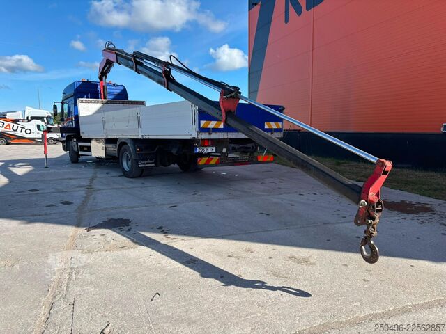 Avoin runko Mercedes-Benz Atego 1524 4x2  FASSI F110A24 / PLATFORM L=6884 mm