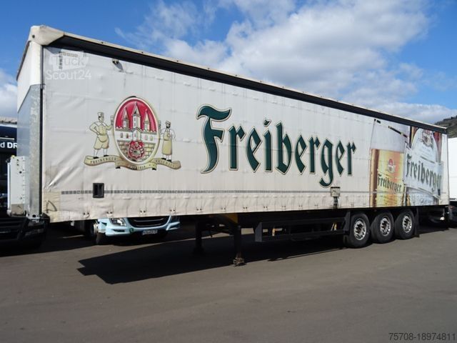 Auflieger mit Pritsche & Plane SCHMITZ CARGOBULL SpeedCurtain 2in1*Lift*verzinkt*VDI 2700*4x LGS