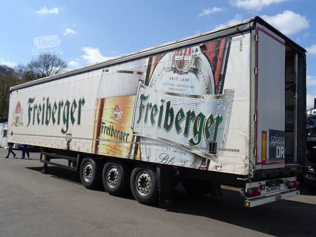 Auflieger mit Pritsche & Plane SCHMITZ CARGOBULL SpeedCurtain 2in1*Lift*verzinkt*VDI 2700*4x LGS