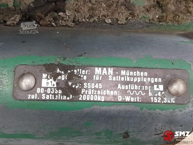 Piąte koło Jost Occ koppelschotel + montageplaat Jost JSK37C185 Z4