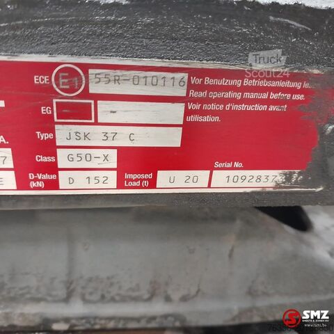 Piąte koło Jost Occ koppelschotel JSK37C + montageplaat Jost